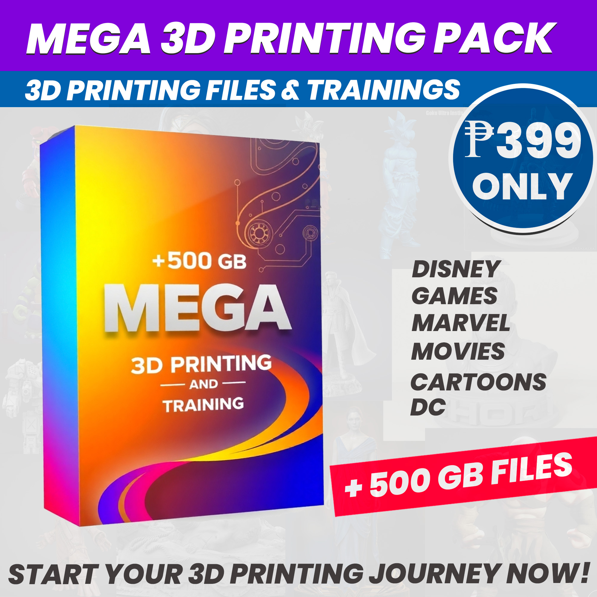 Megapack 3D Printing Pack
